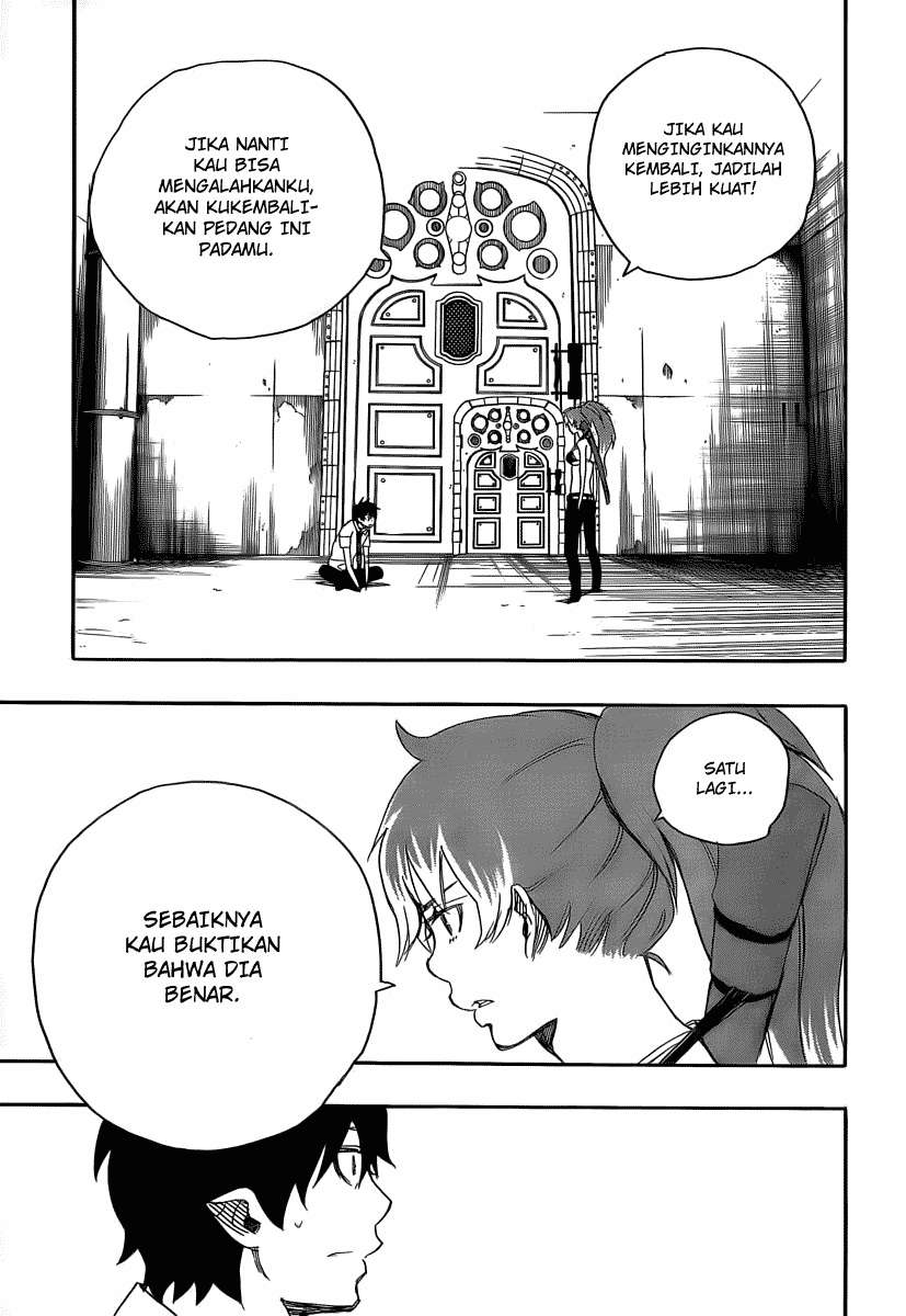 Ao no Exorcist Chapter 10 - halaman 34