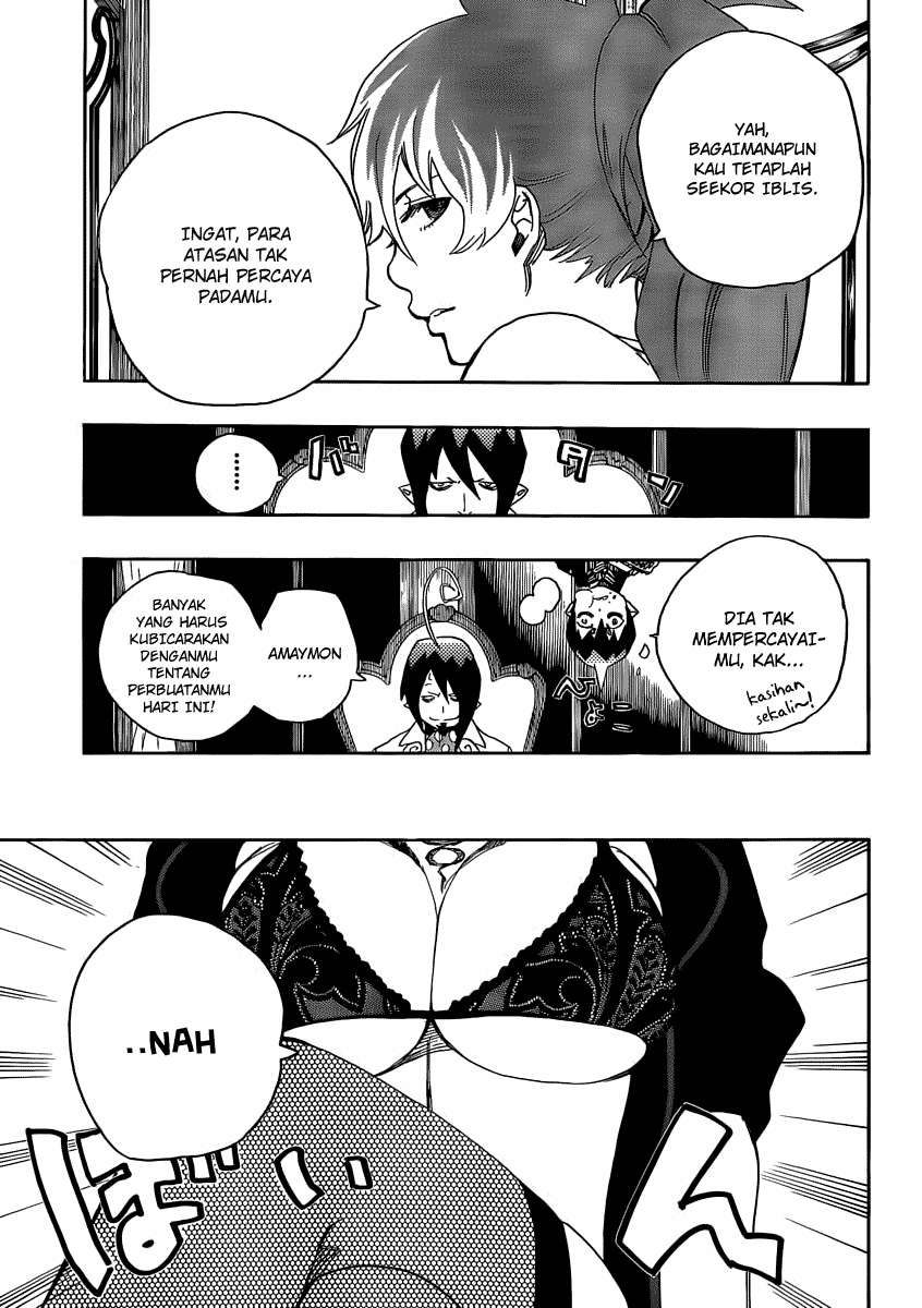 Ao no Exorcist Chapter 10 - halaman 38