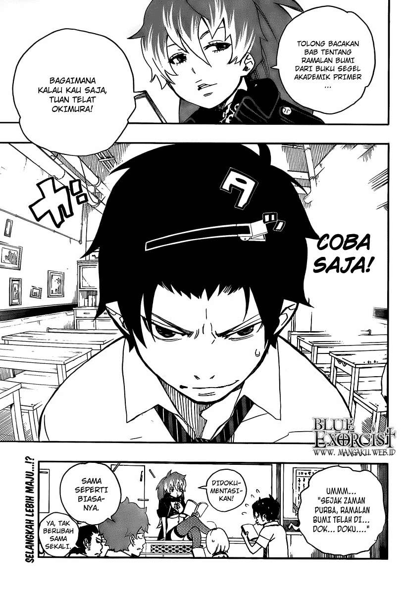 Ao no Exorcist Chapter 10 - halaman 42