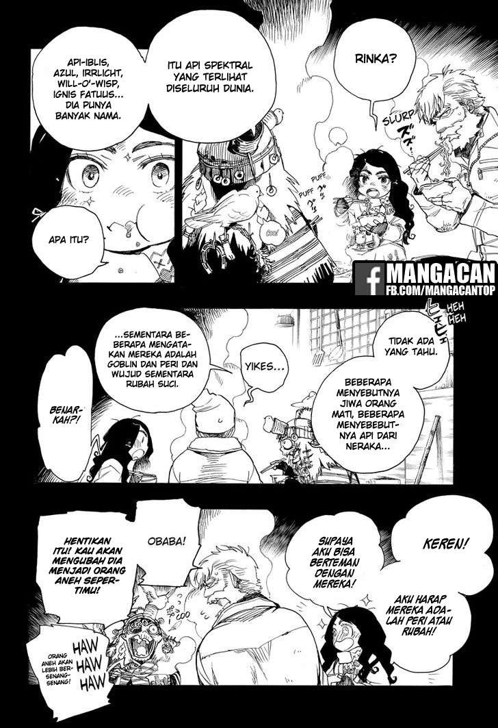 Ao no Exorcist Chapter 100 - halaman 10