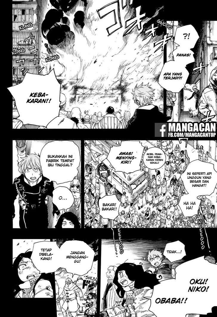 Ao no Exorcist Chapter 100 - halaman 18