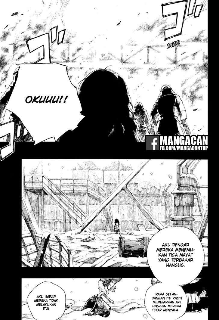 Ao no Exorcist Chapter 100 - halaman 19