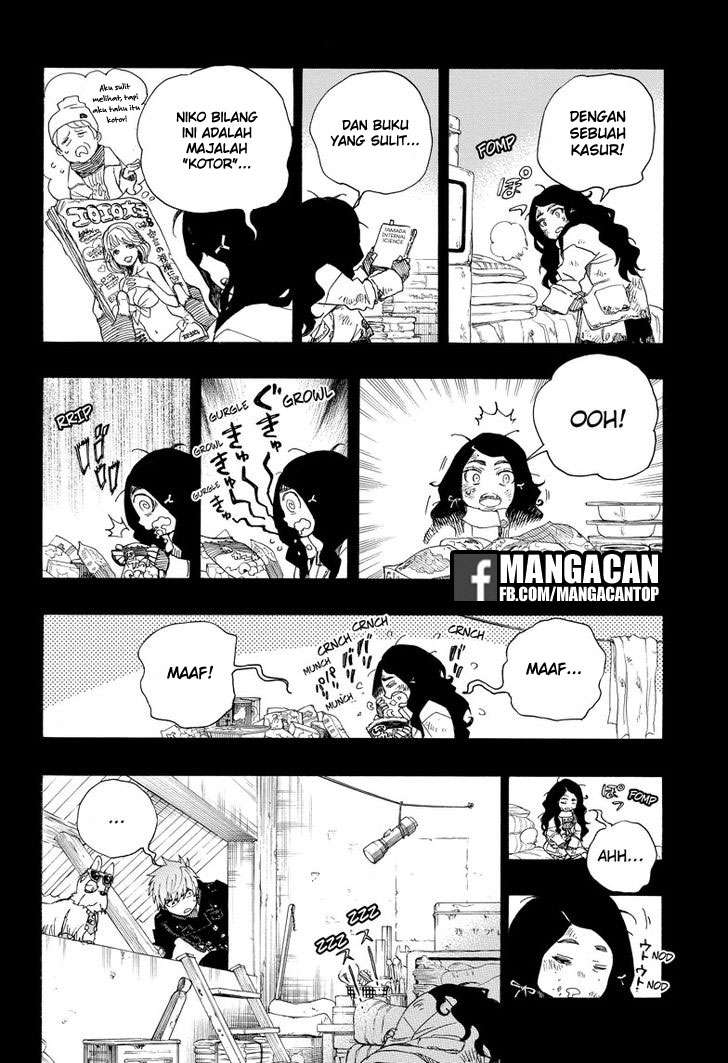 Ao no Exorcist Chapter 100 - halaman 22