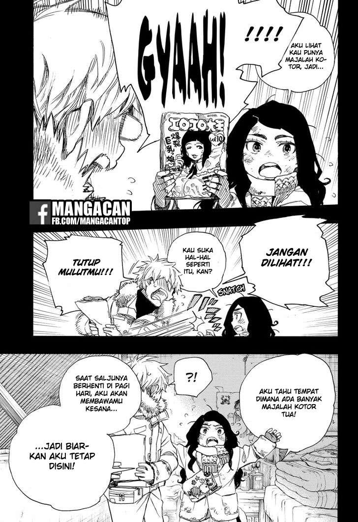 Ao no Exorcist Chapter 100 - halaman 27