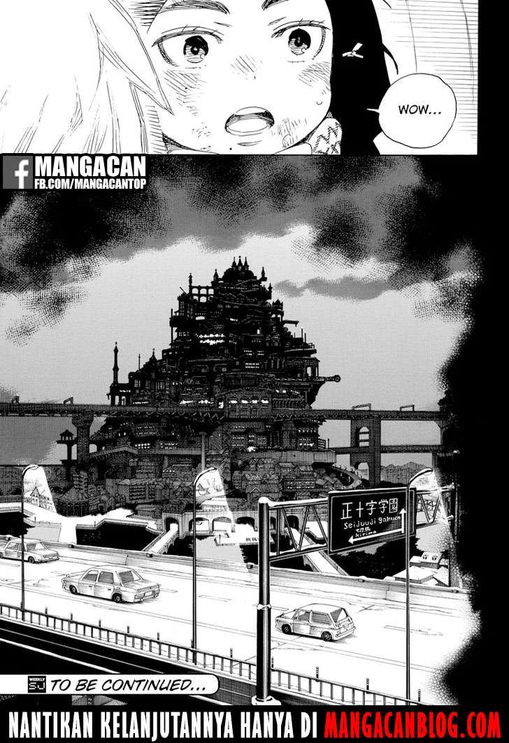 Ao no Exorcist Chapter 100 - halaman 35