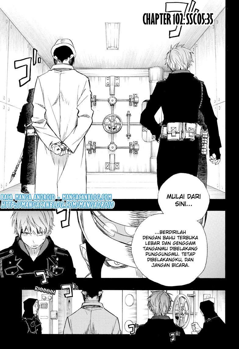 Ao no Exorcist Chapter 102 - halaman 1
