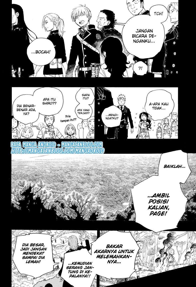 Ao no Exorcist Chapter 102 - halaman 22
