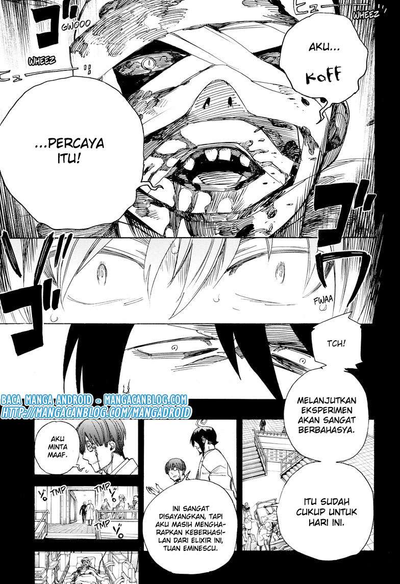 Ao no Exorcist Chapter 102 - halaman 9