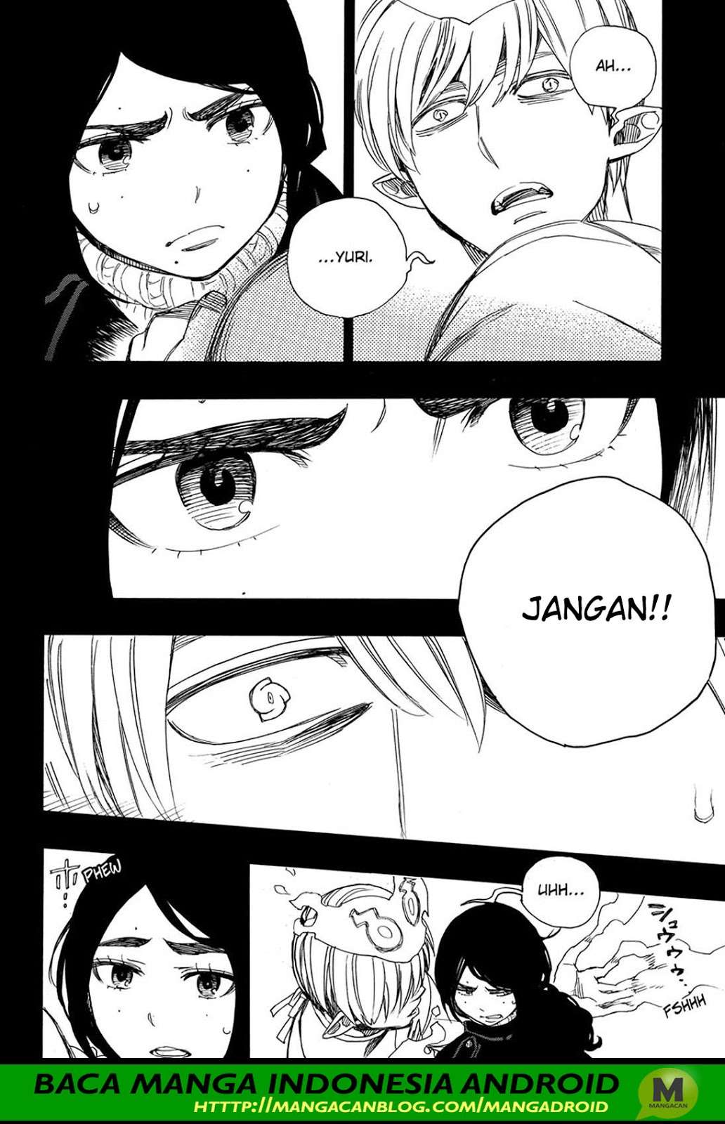 Ao no Exorcist Chapter 105 - halaman 10