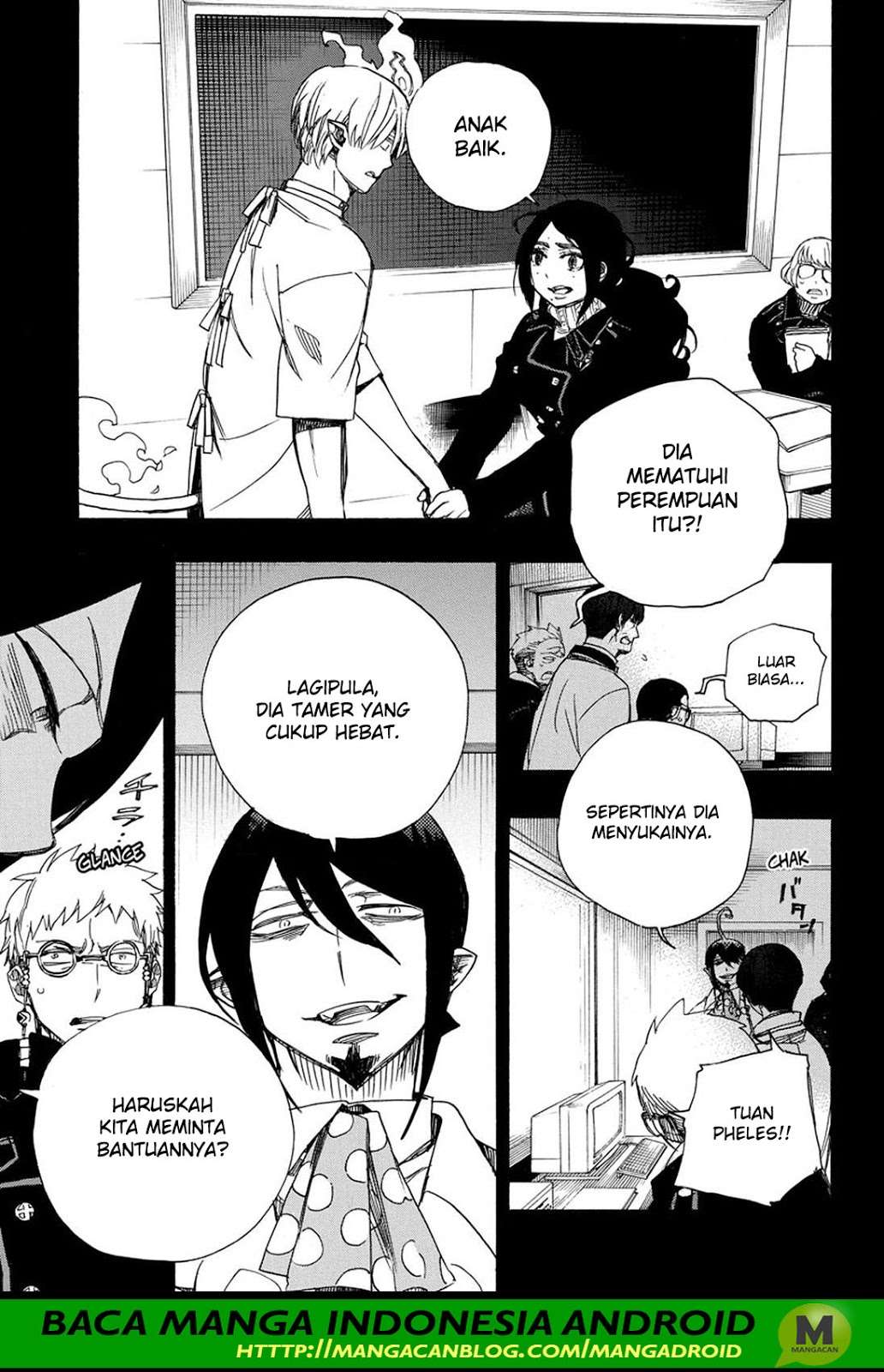 Ao no Exorcist Chapter 105 - halaman 11