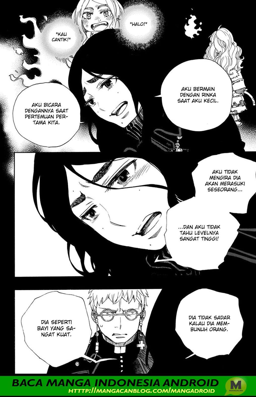 Ao no Exorcist Chapter 105 - halaman 14