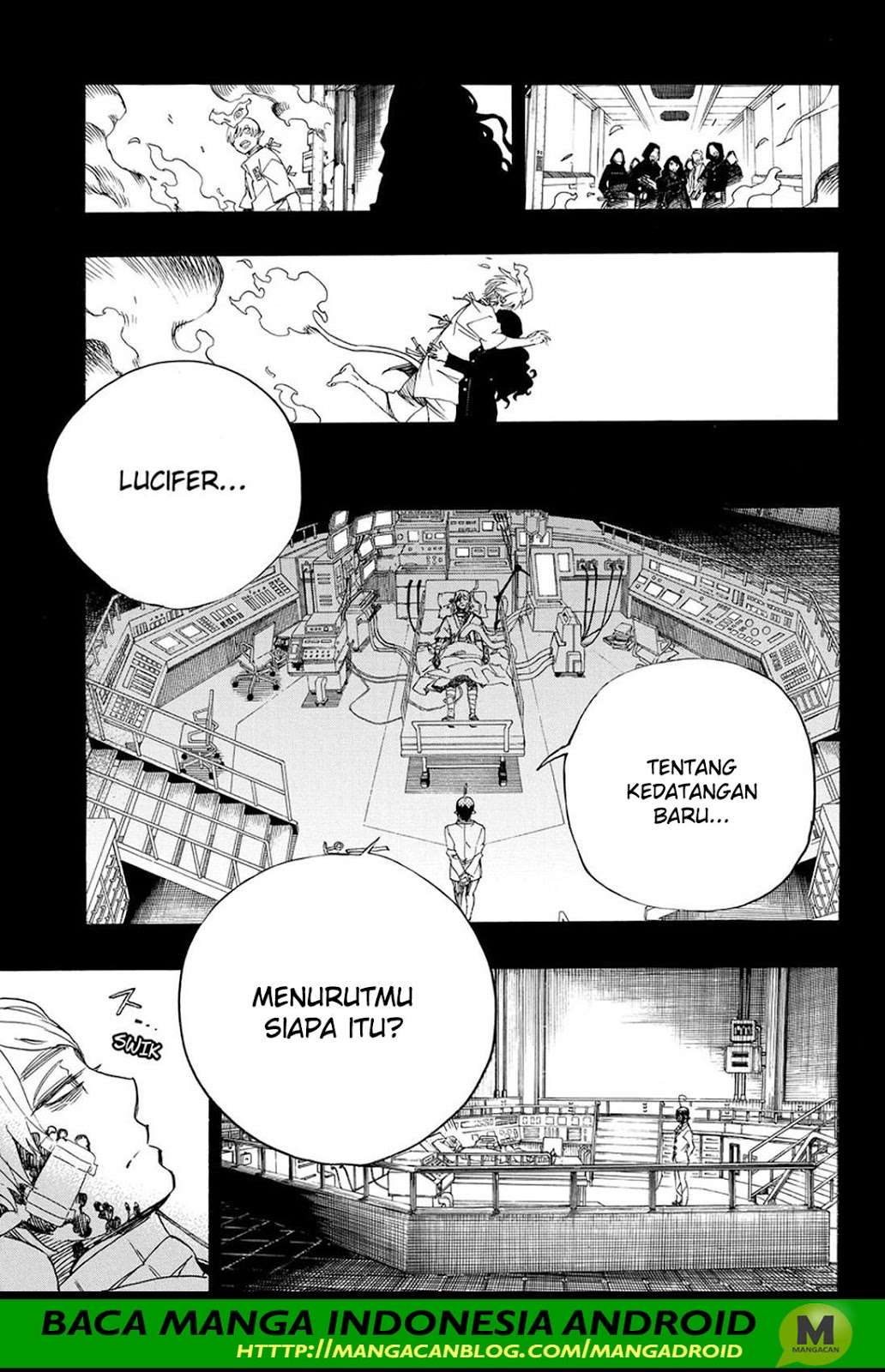 Ao no Exorcist Chapter 105 - halaman 17