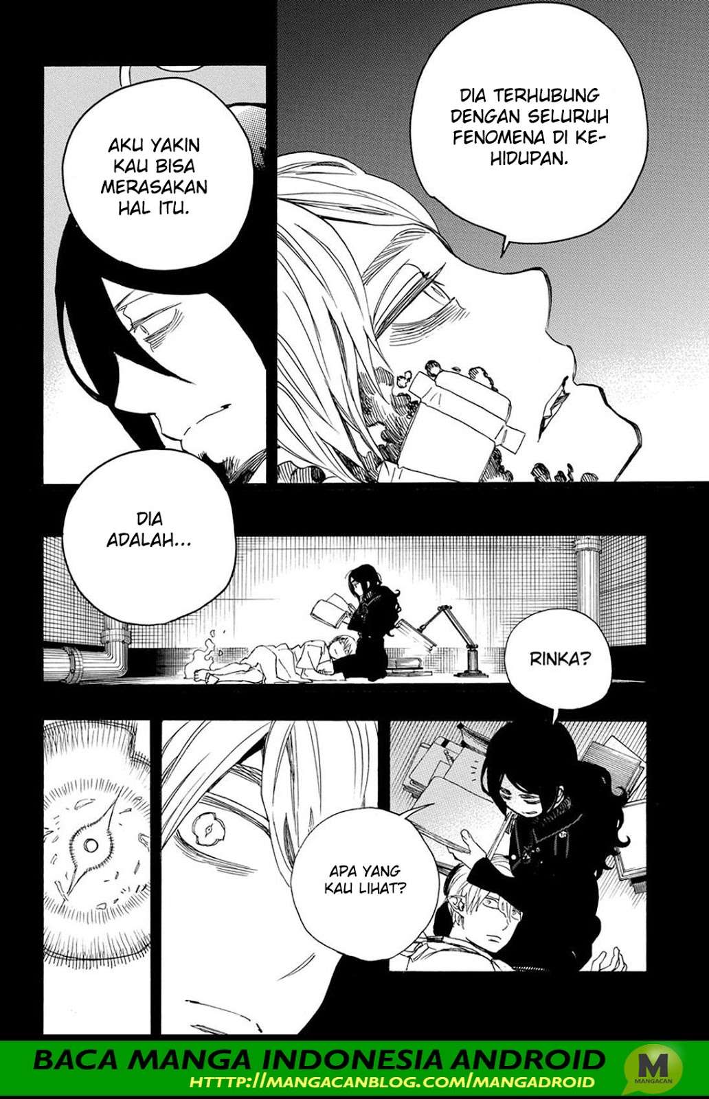 Ao no Exorcist Chapter 105 - halaman 18