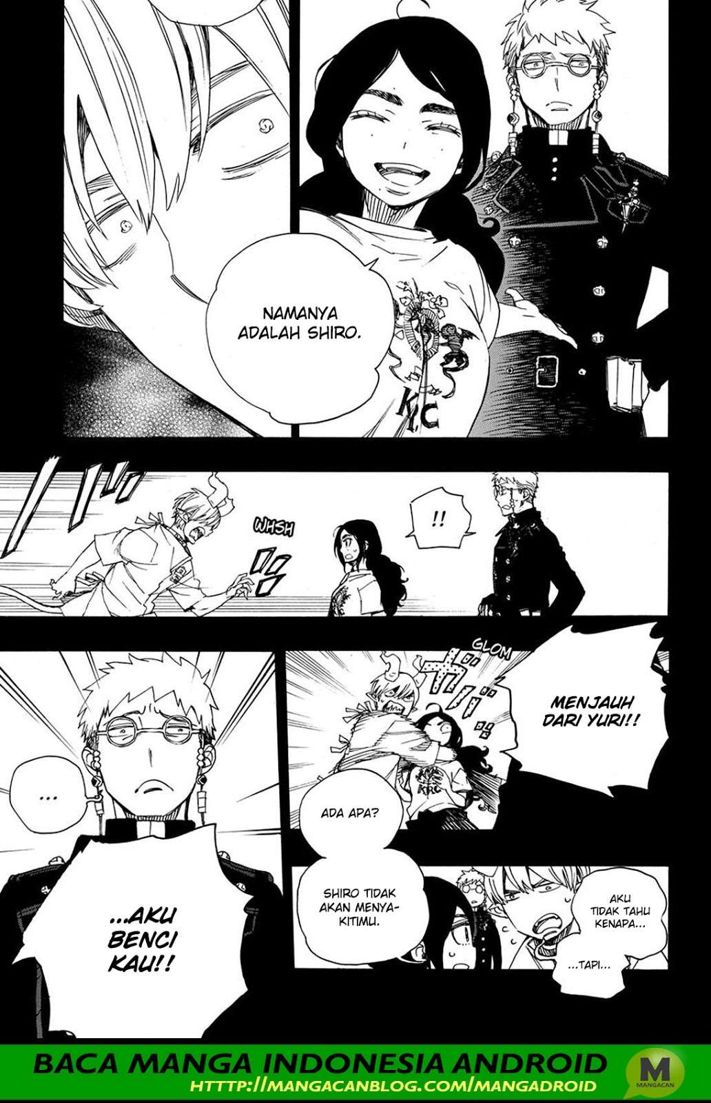 Ao no Exorcist Chapter 105 - halaman 25