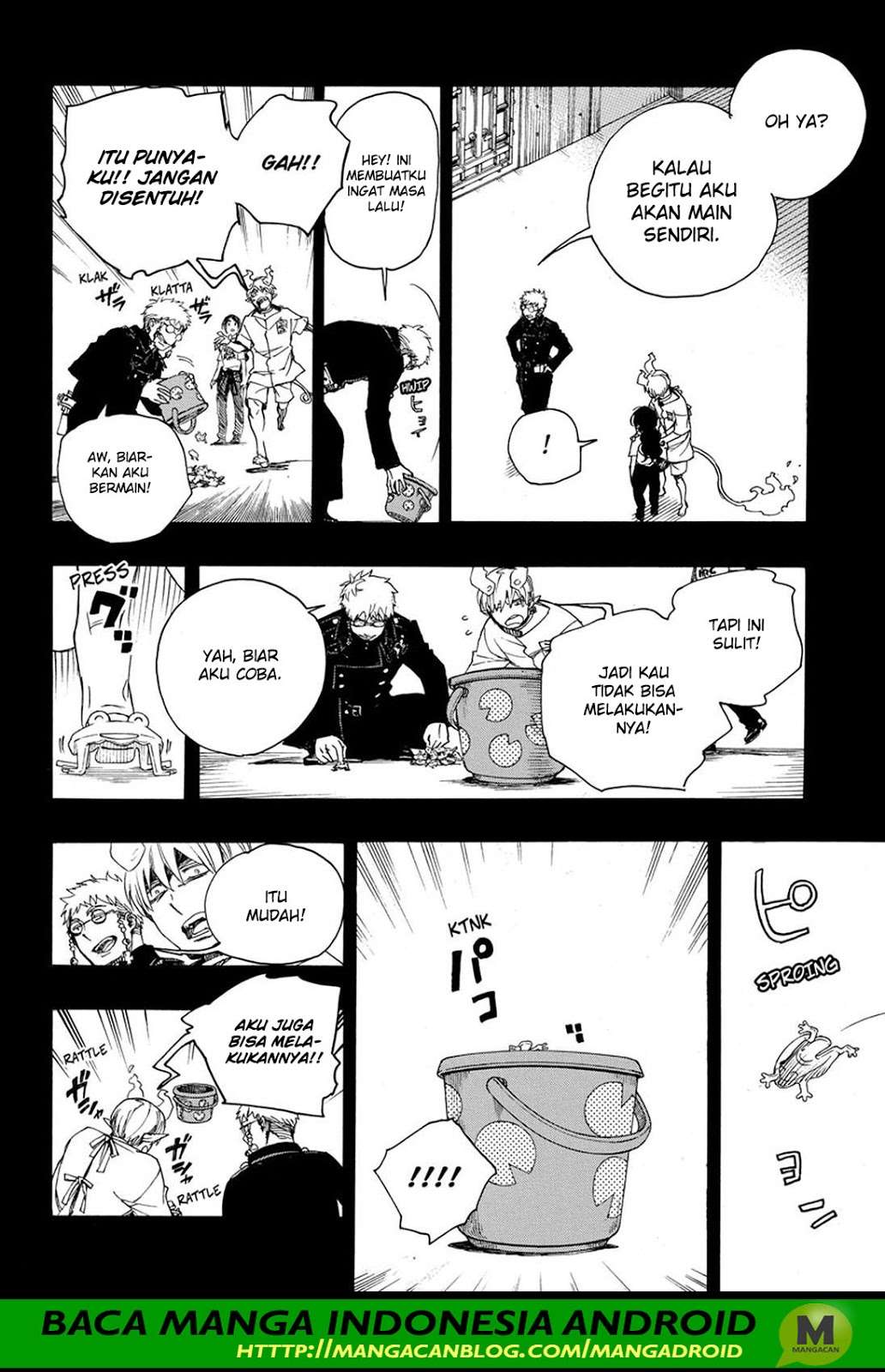 Ao no Exorcist Chapter 105 - halaman 26