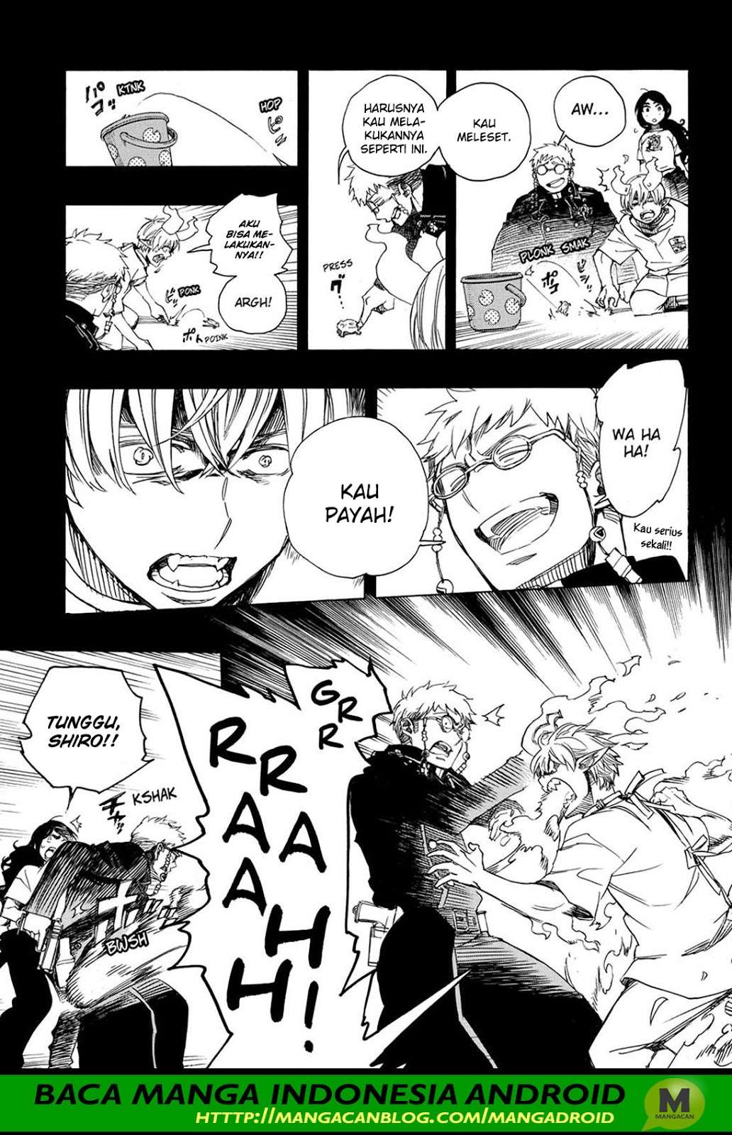 Ao no Exorcist Chapter 105 - halaman 27