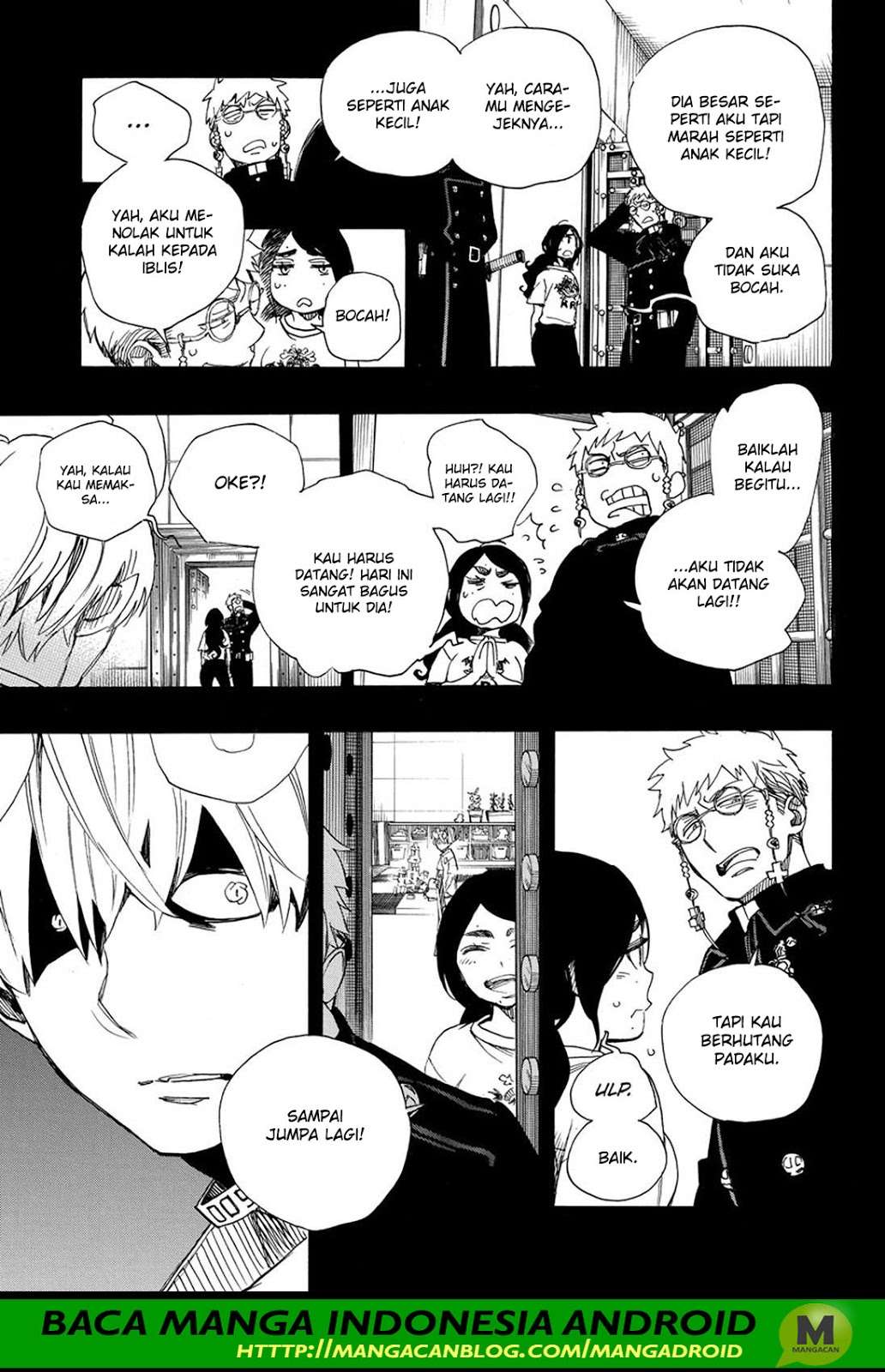 Ao no Exorcist Chapter 105 - halaman 29