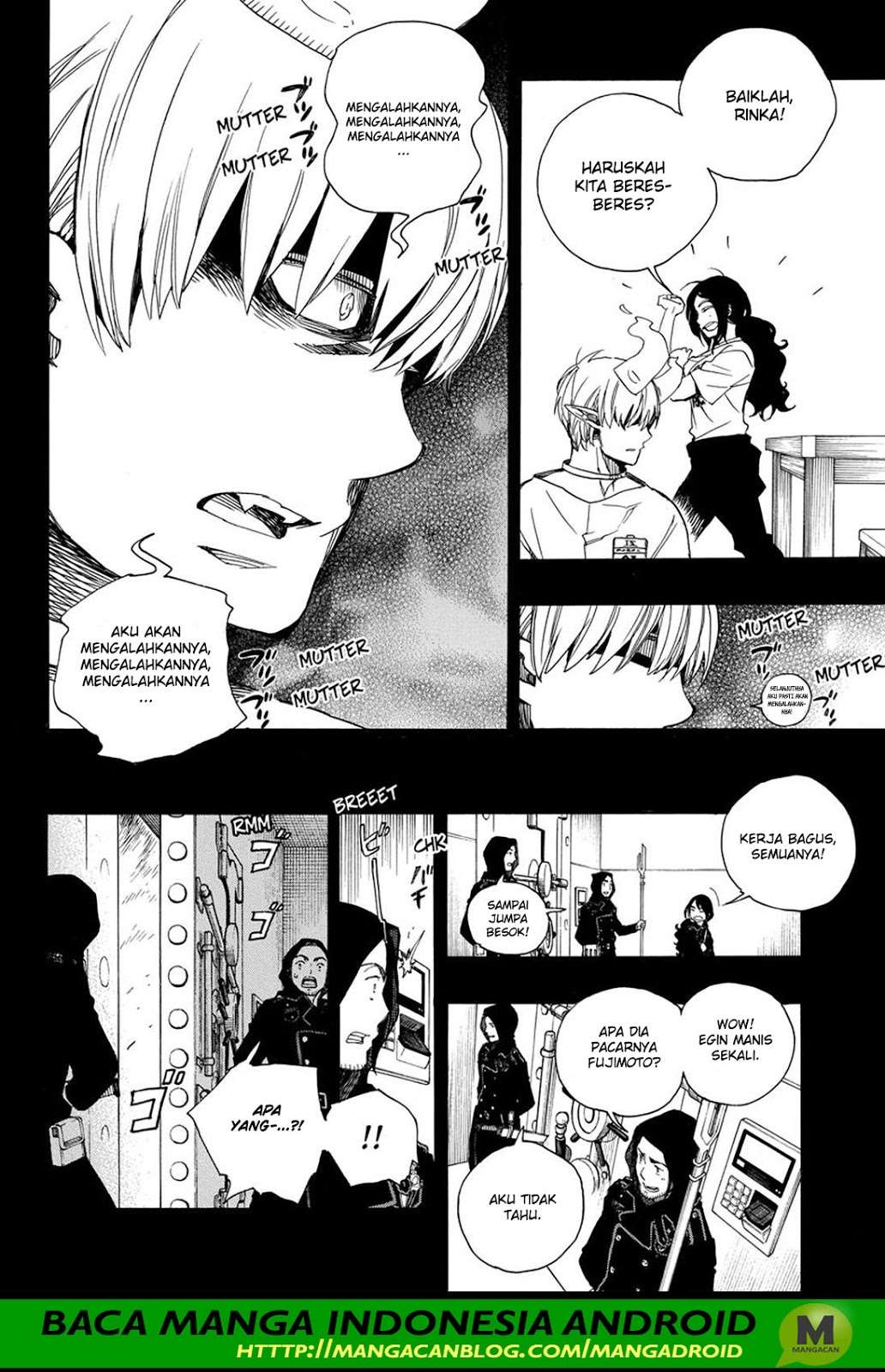 Ao no Exorcist Chapter 105 - halaman 30