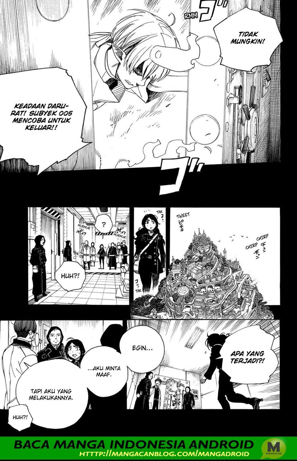 Ao no Exorcist Chapter 105 - halaman 31