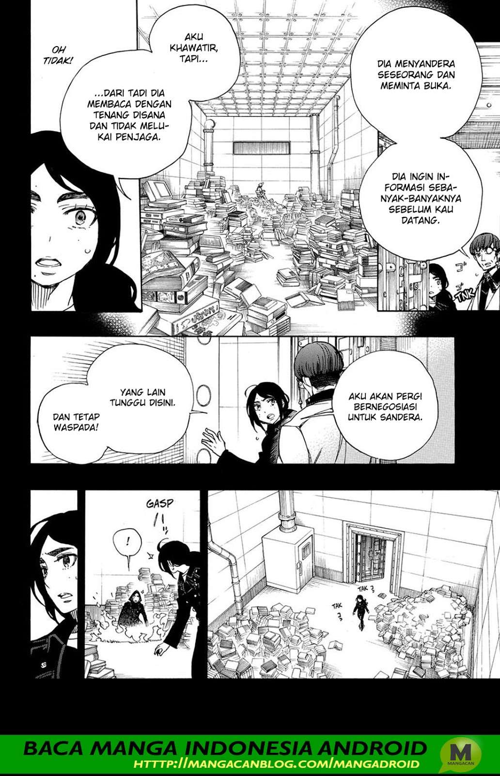 Ao no Exorcist Chapter 105 - halaman 32