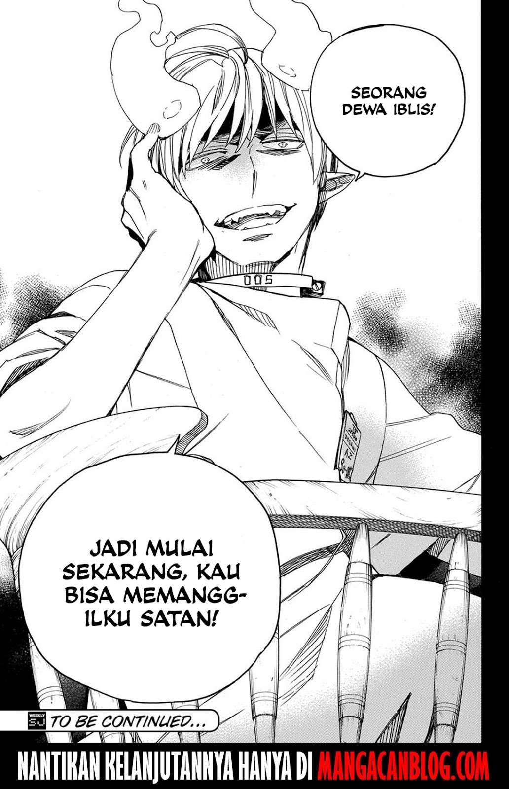 Ao no Exorcist Chapter 105 - halaman 35