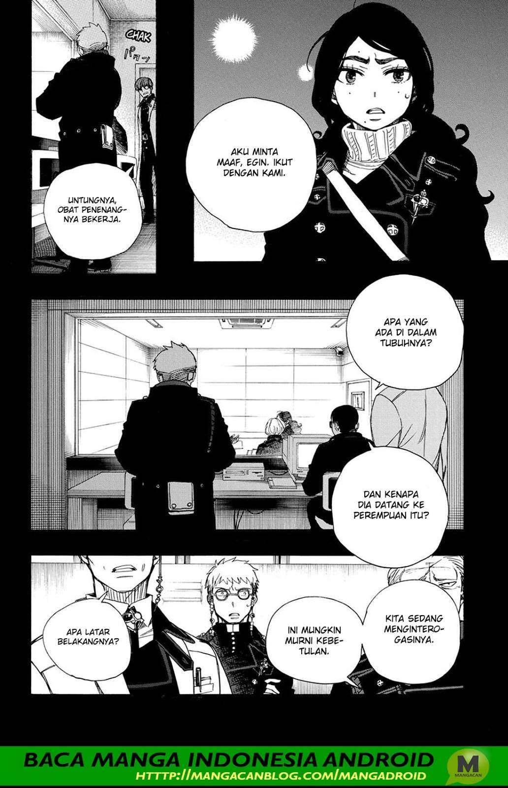 Ao no Exorcist Chapter 105 - halaman 4