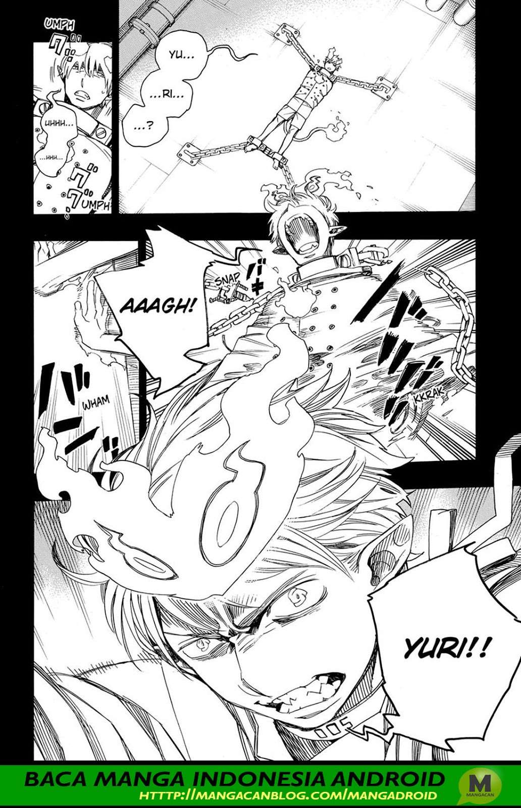 Ao no Exorcist Chapter 105 - halaman 6