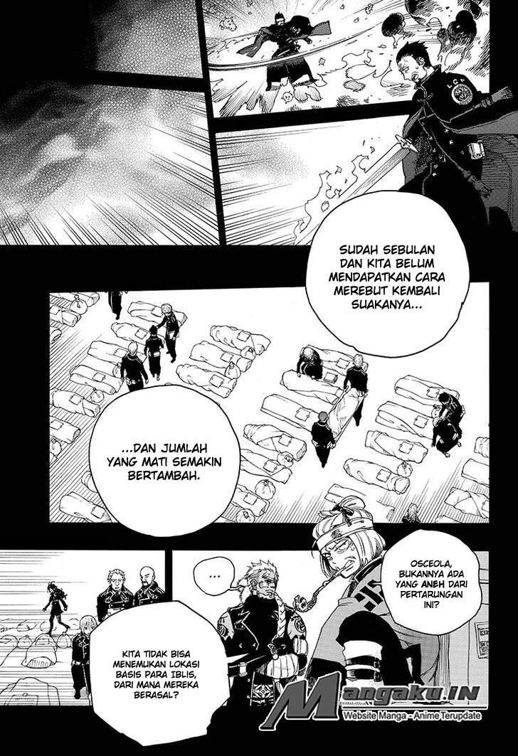 Ao no Exorcist Chapter 107 - halaman 18