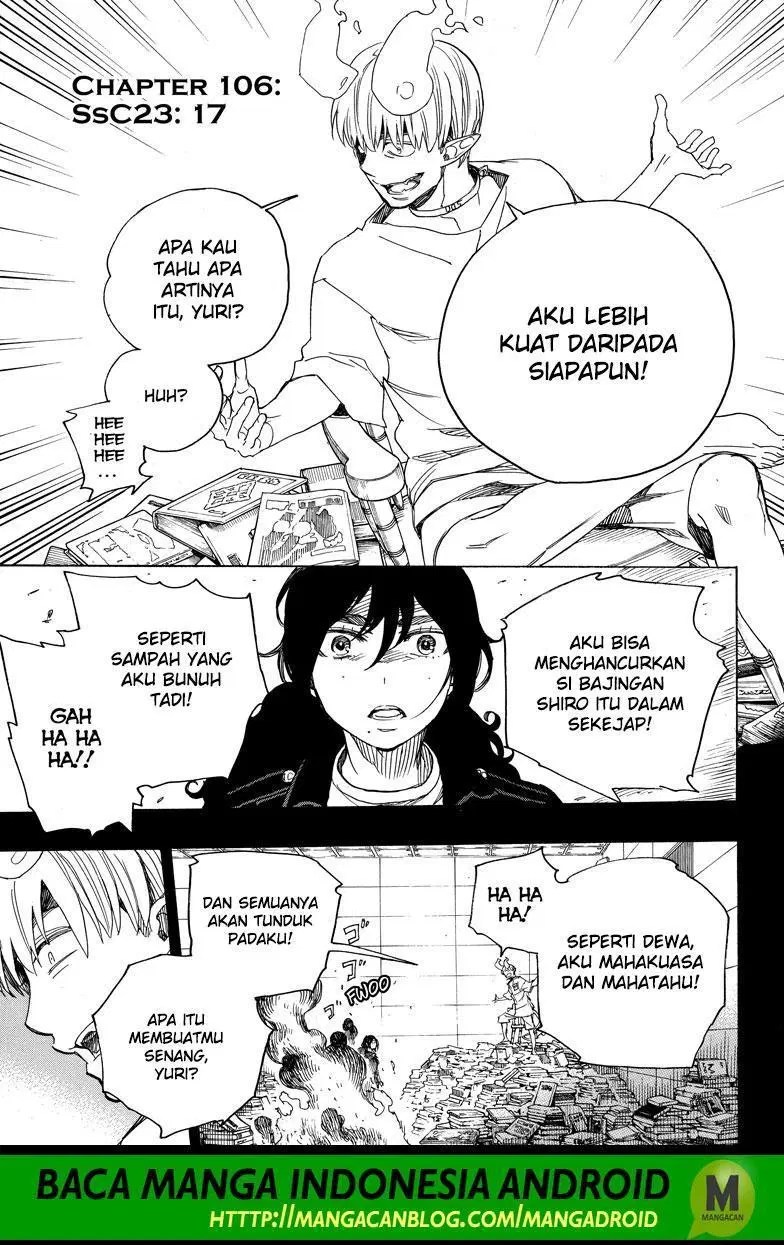 Ao no Exorcist Chapter 109 - halaman 1