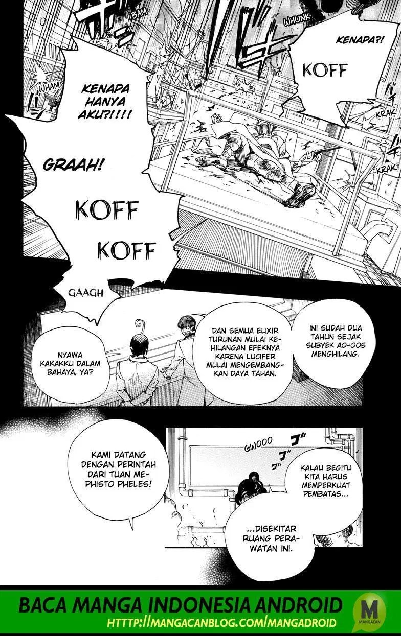 Ao no Exorcist Chapter 109 - halaman 22