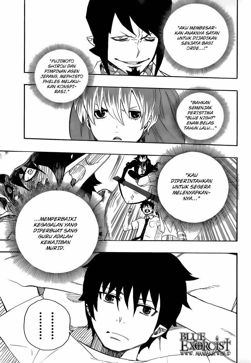 Ao no Exorcist Chapter 11 - halaman 10