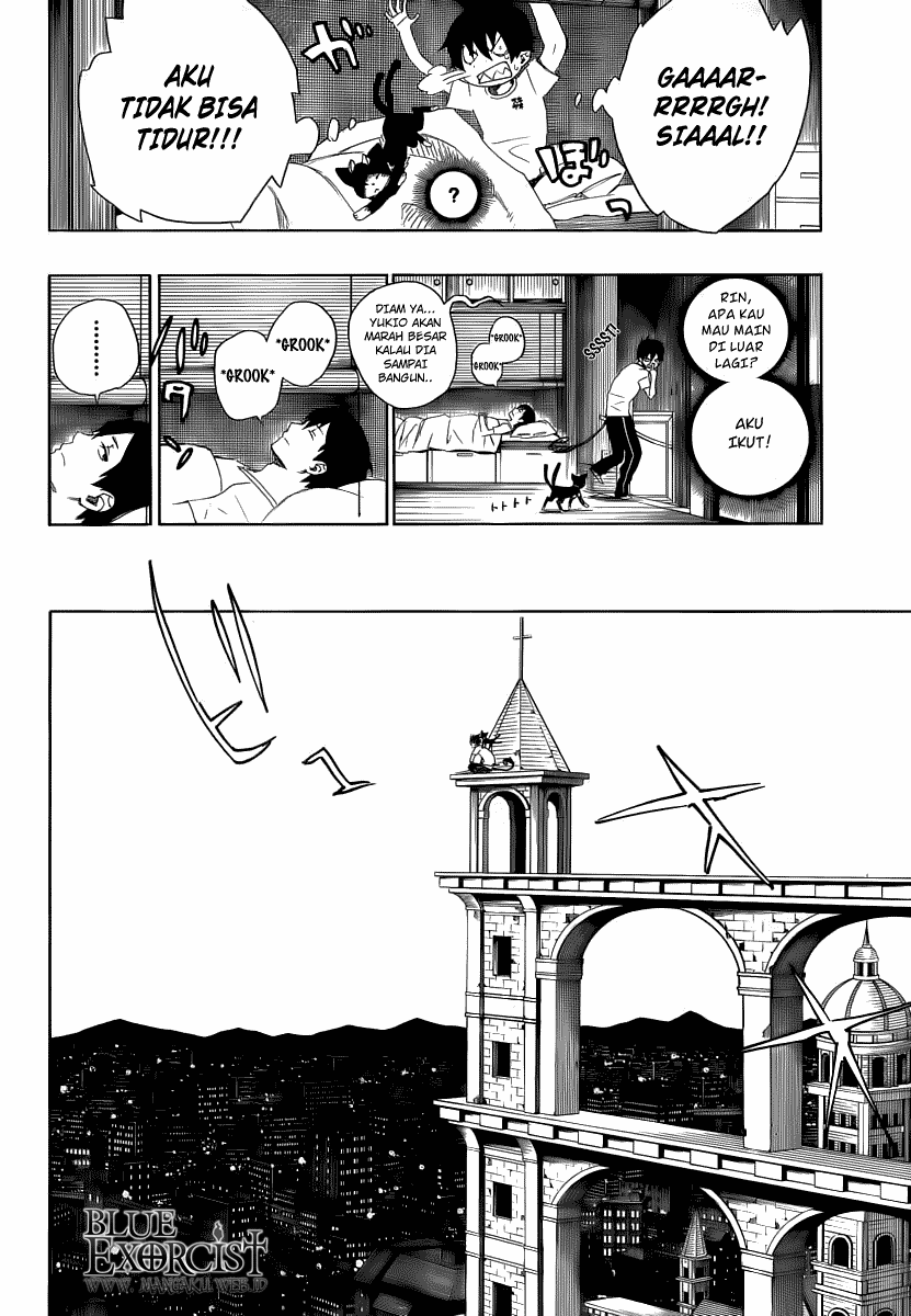 Ao no Exorcist Chapter 11 - halaman 11
