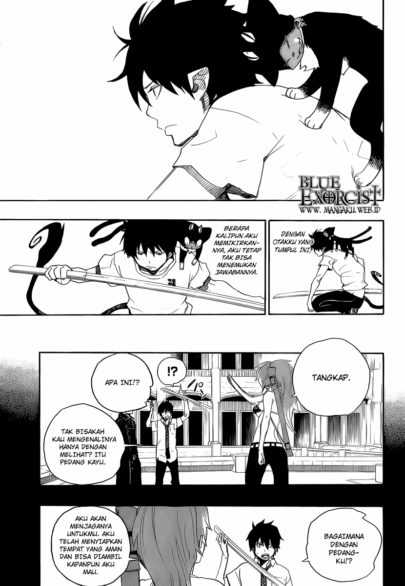 Ao no Exorcist Chapter 11 - halaman 12