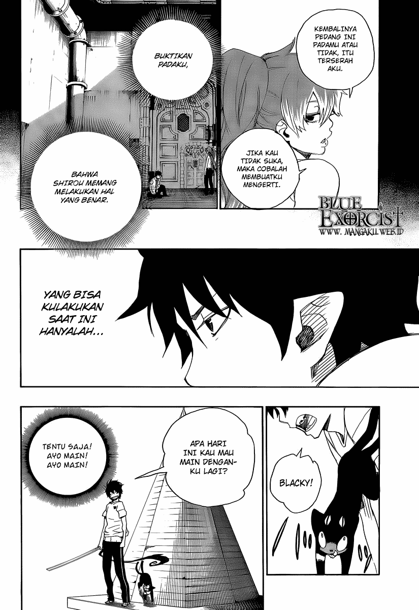 Ao no Exorcist Chapter 11 - halaman 13