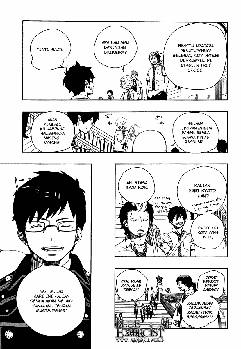 Ao no Exorcist Chapter 11 - halaman 16