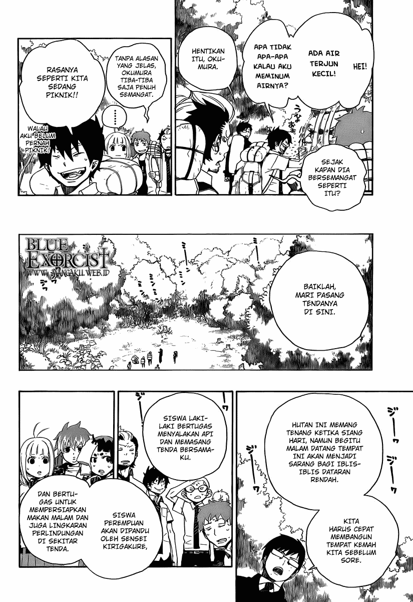Ao no Exorcist Chapter 11 - halaman 19
