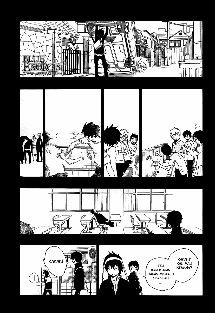 Ao no Exorcist Chapter 11 - halaman 26
