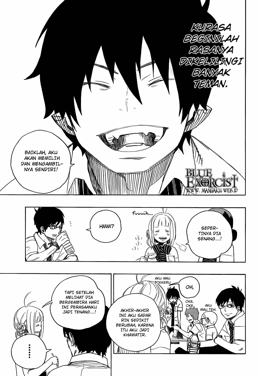 Ao no Exorcist Chapter 11 - halaman 28