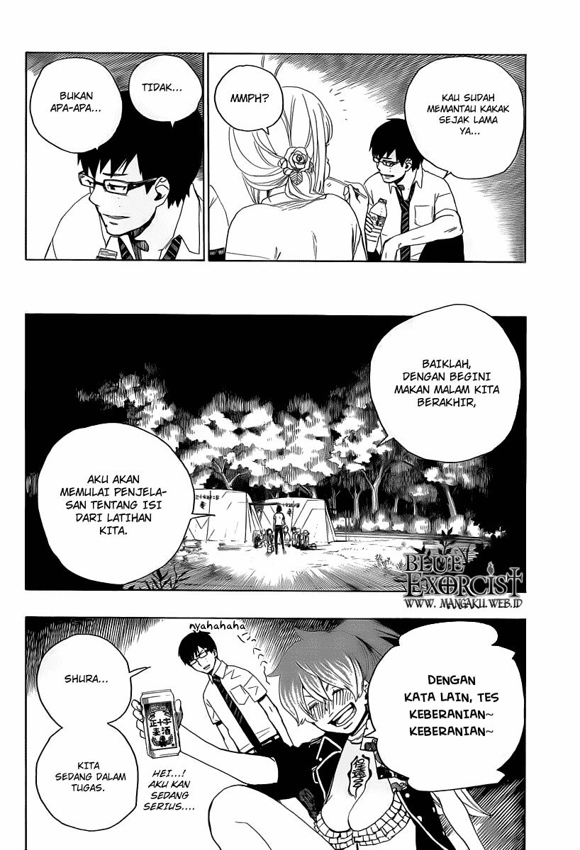 Ao no Exorcist Chapter 11 - halaman 29