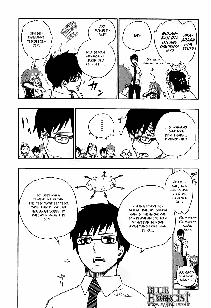 Ao no Exorcist Chapter 11 - halaman 30