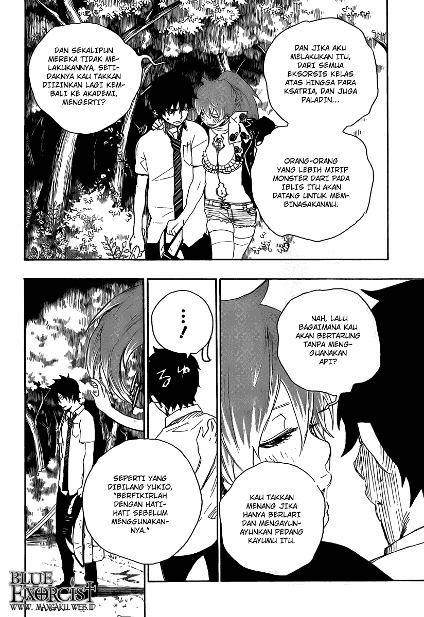 Ao no Exorcist Chapter 11 - halaman 35