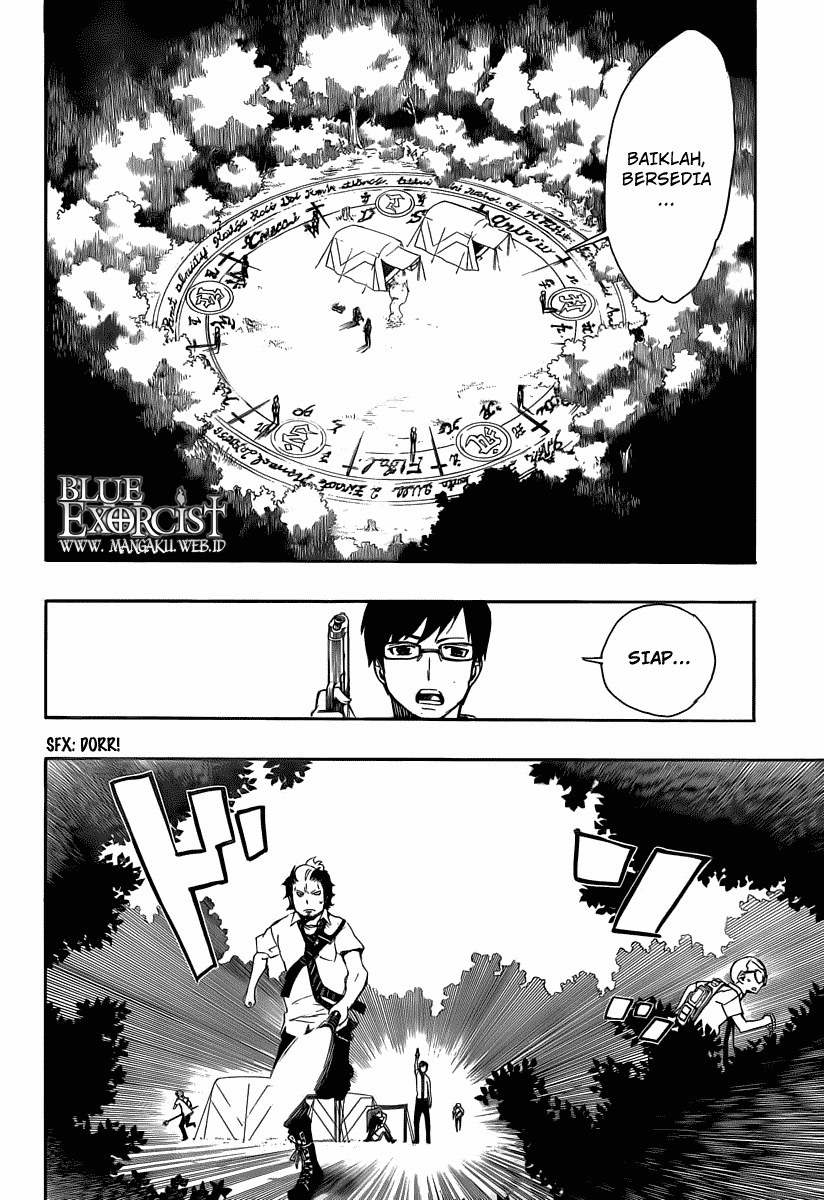 Ao no Exorcist Chapter 11 - halaman 37