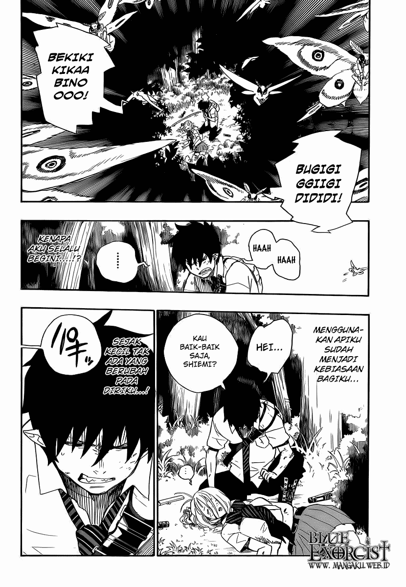 Ao no Exorcist Chapter 11 - halaman 45