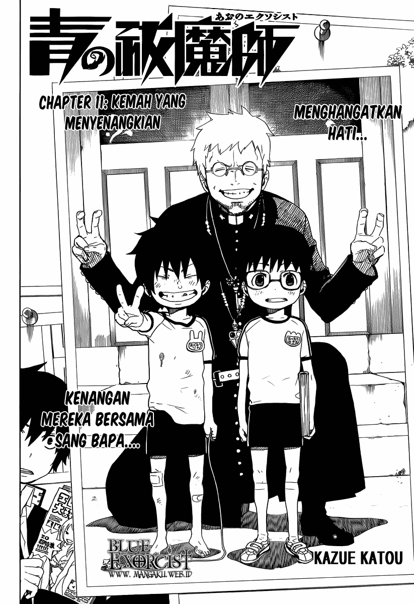 Ao no Exorcist Chapter 11 - halaman 9