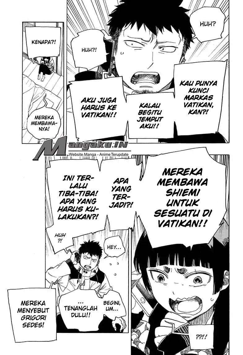 Ao no Exorcist Chapter 110 - halaman 22