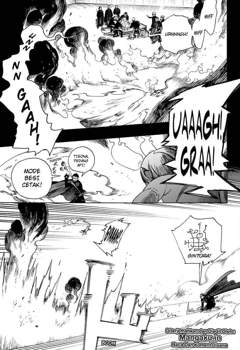 Ao no Exorcist Chapter 115 - halaman 33