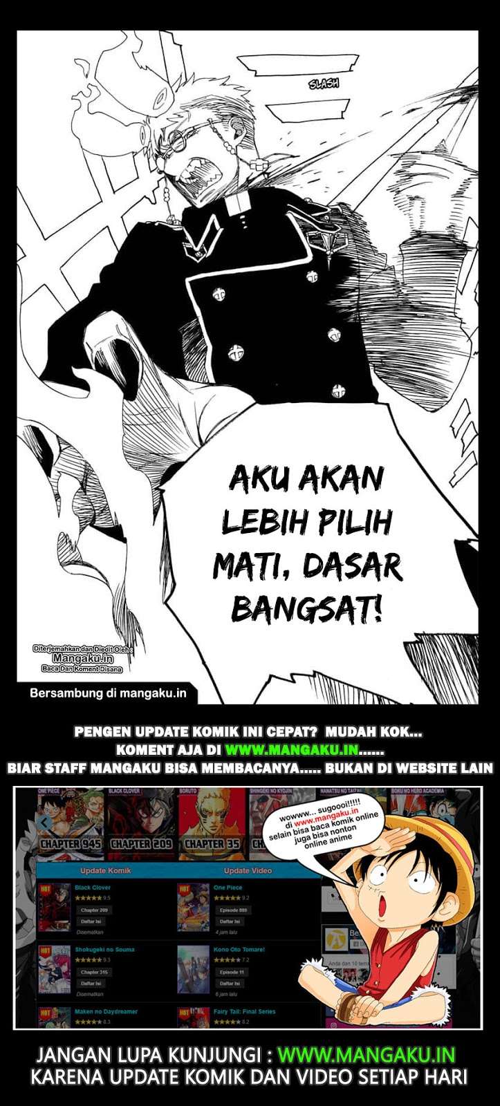 Ao no Exorcist Chapter 116.2 - halaman 36