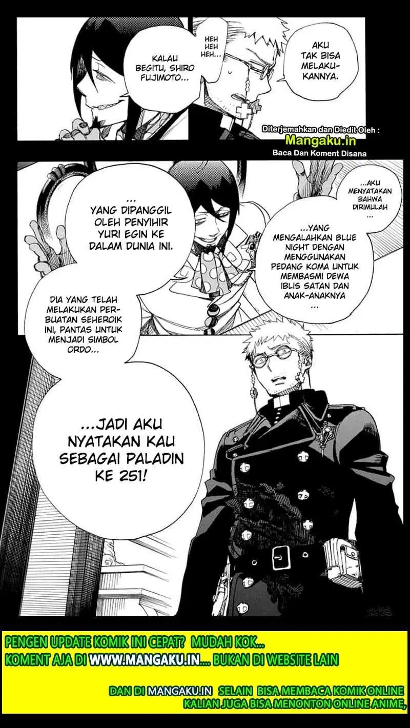 Ao no Exorcist Chapter 119 - halaman 22
