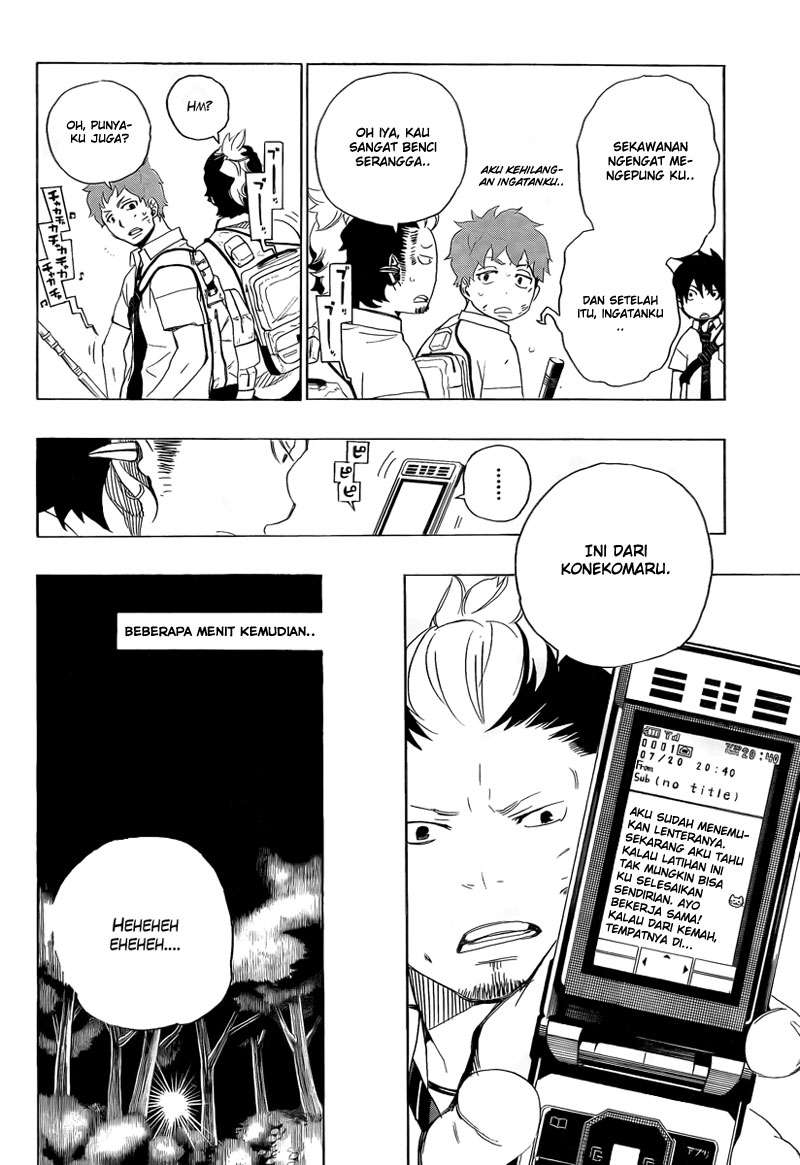 Ao no Exorcist Chapter 12 - halaman 10