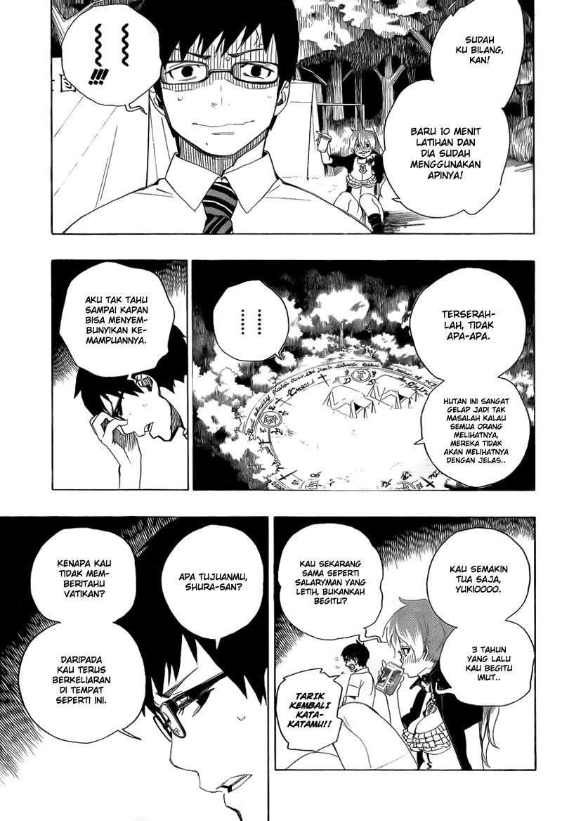 Ao no Exorcist Chapter 12 - halaman 11